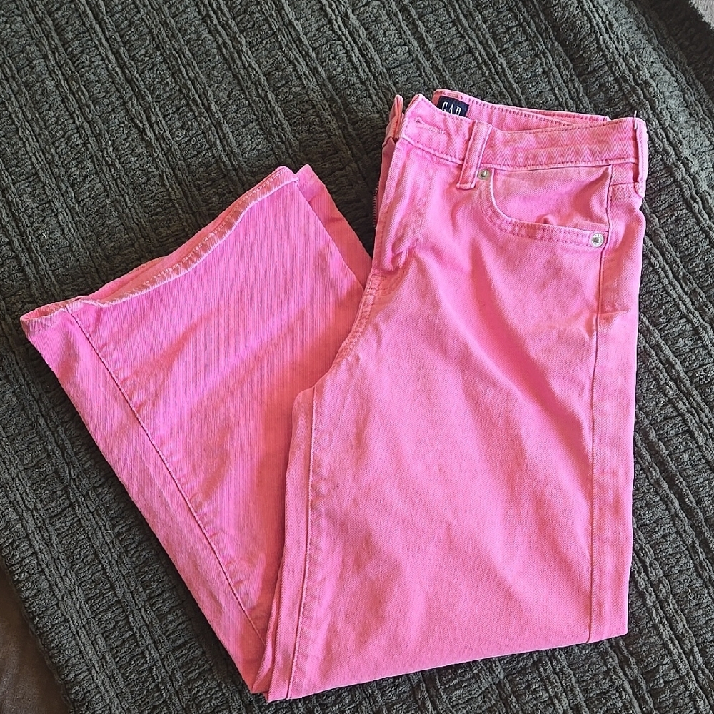 GAP Pink Straight Leg Jeans Vibrant Style